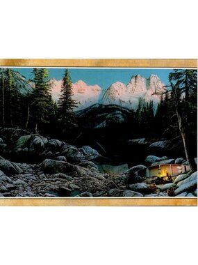 6-Pk VTG Leanin Tree Birthday Cards +✉  ON HIGHER GROUND Wilderness Kevin Daniel